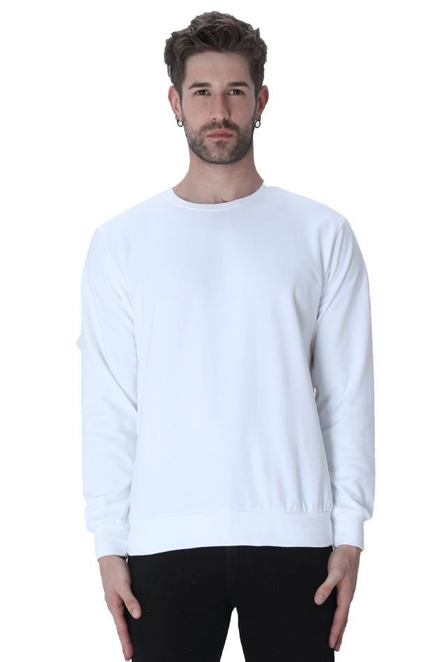 Men's White Sweatshirt