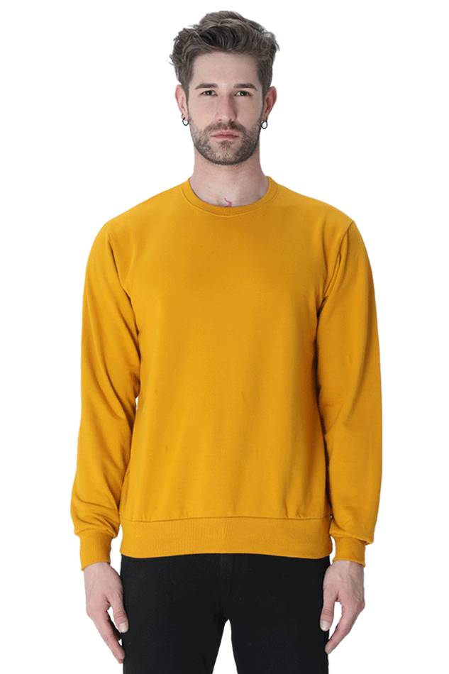 Men's Mustard Yellow Sweatshirt