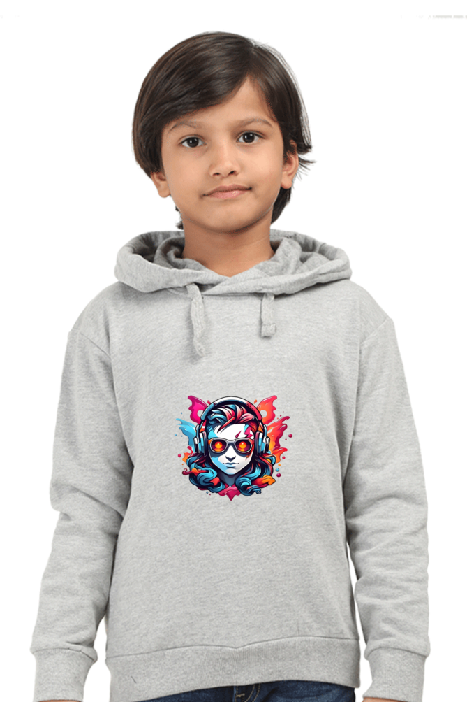 Unisex Kids Hooded Sweatshirt
