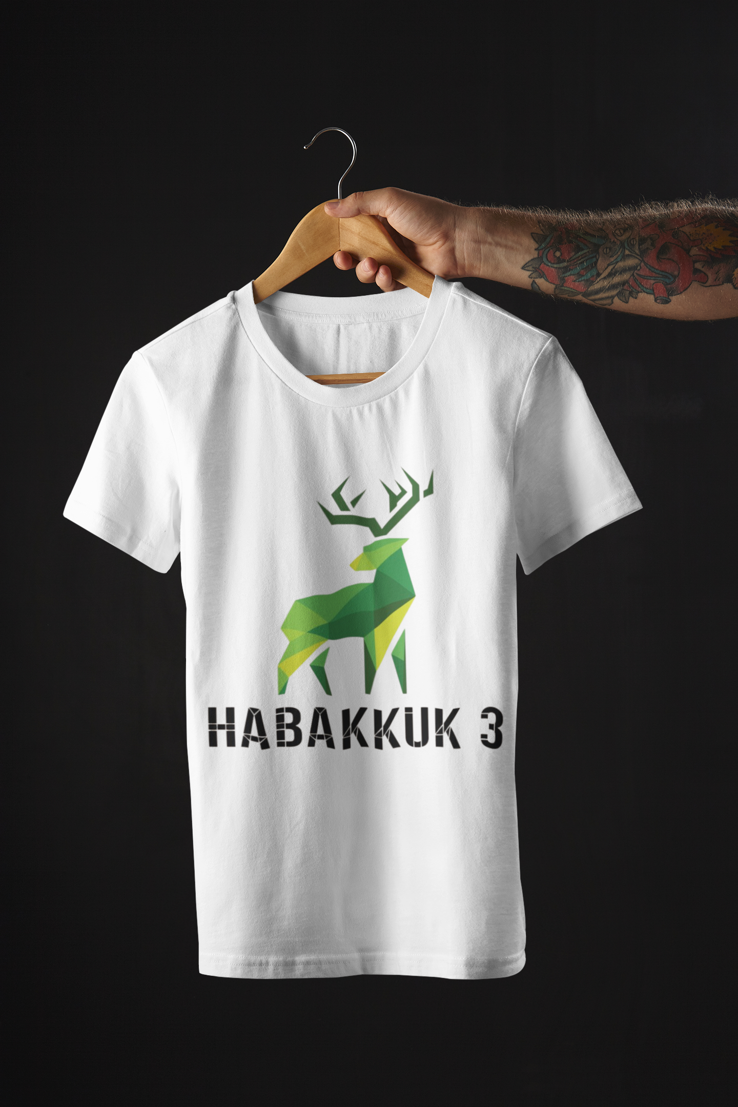 Men's T-Shirt : Habakkuk_Deer