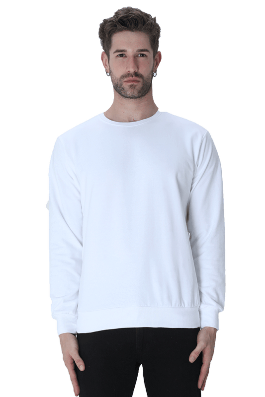 Men's White Sweatshirt