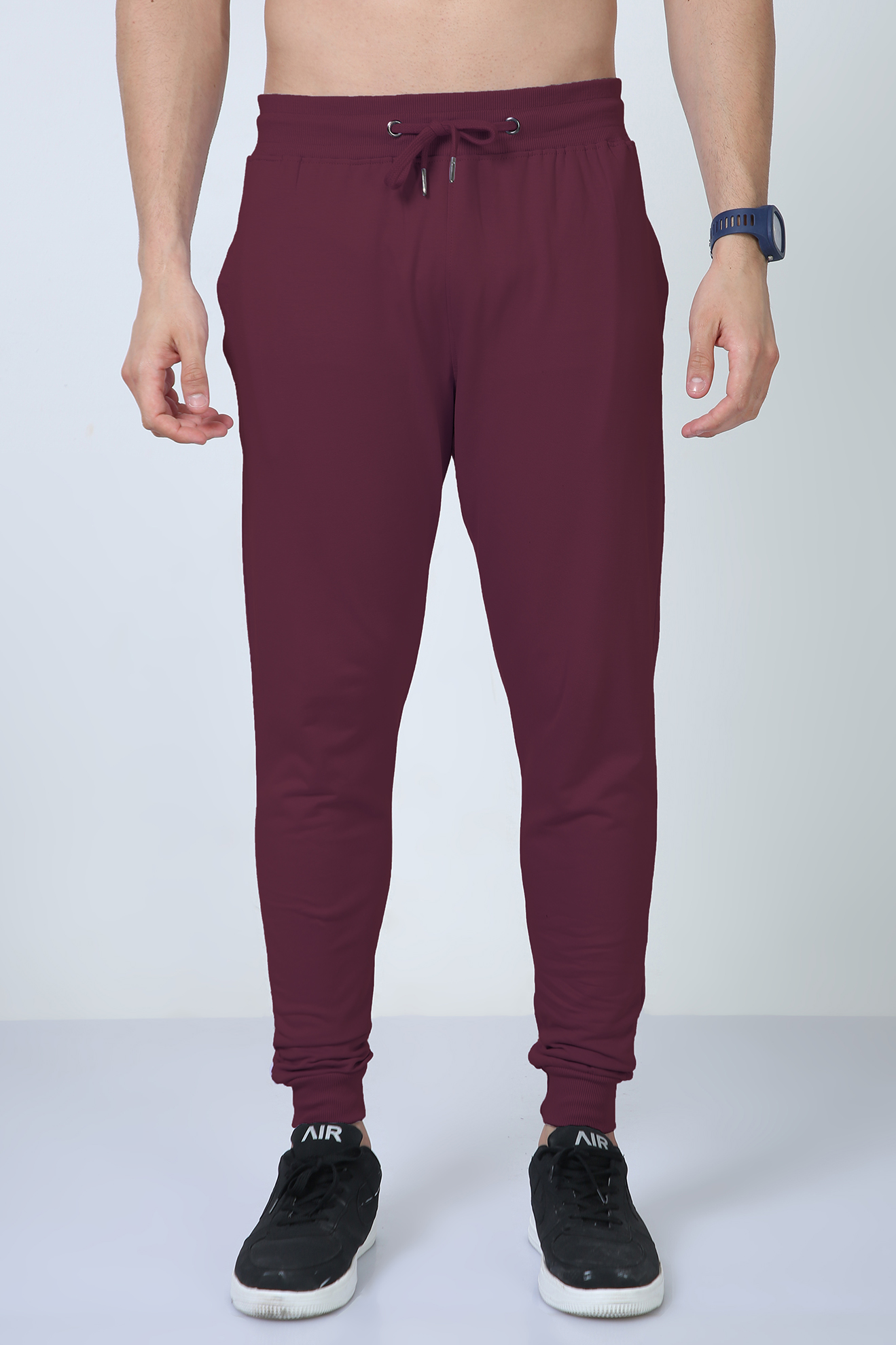 Men's Maroon Joggers