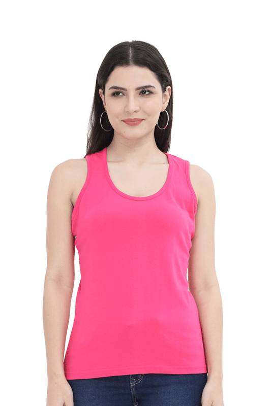 Women's Tank Top: Pink