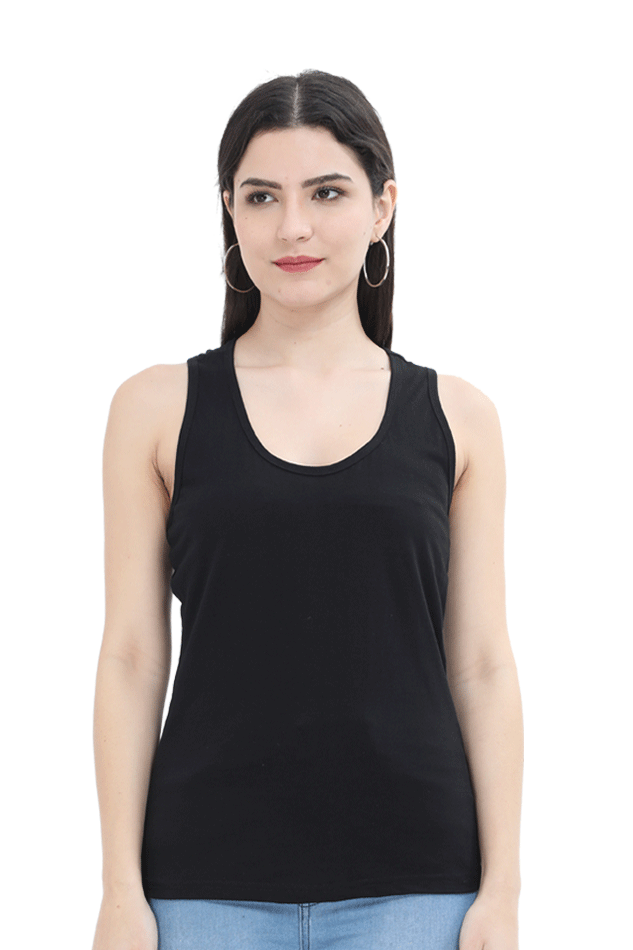 Women's Tank Top: Black