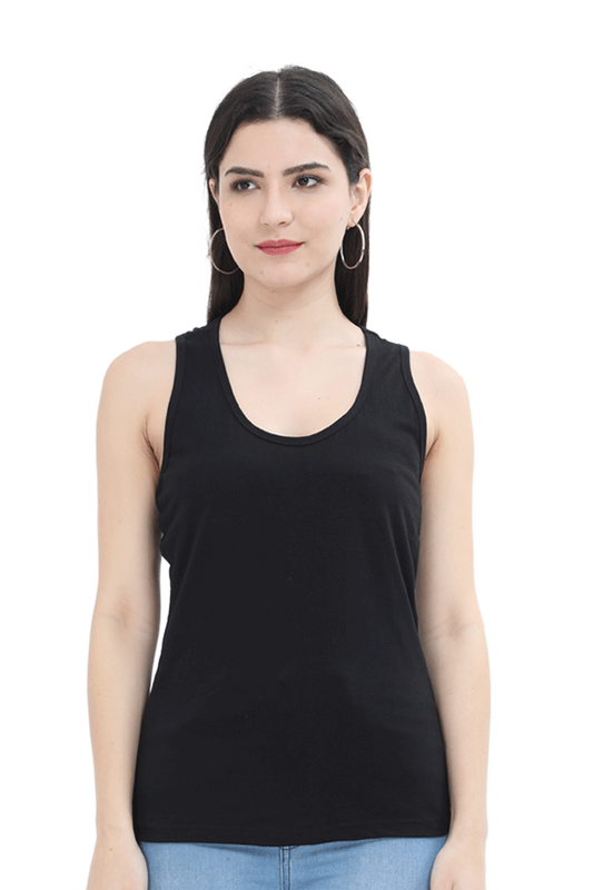 Women's Tank Top: Black