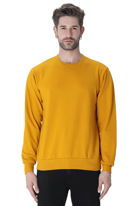 Men's Mustard Yellow Sweatshirt