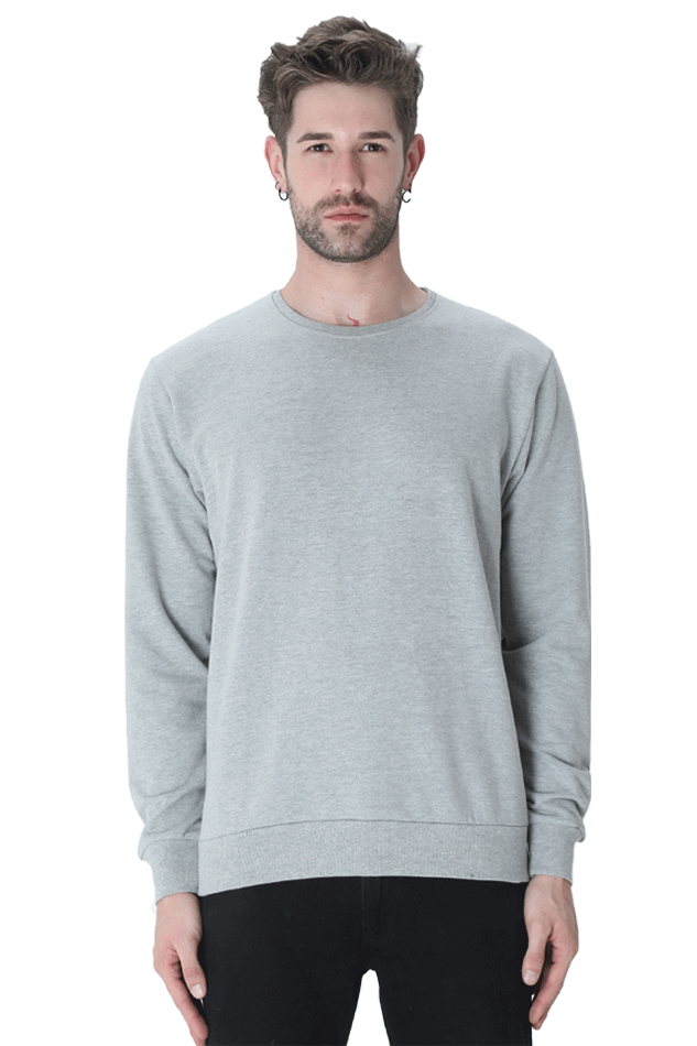 Men's Grey Mélange Sweatshirt