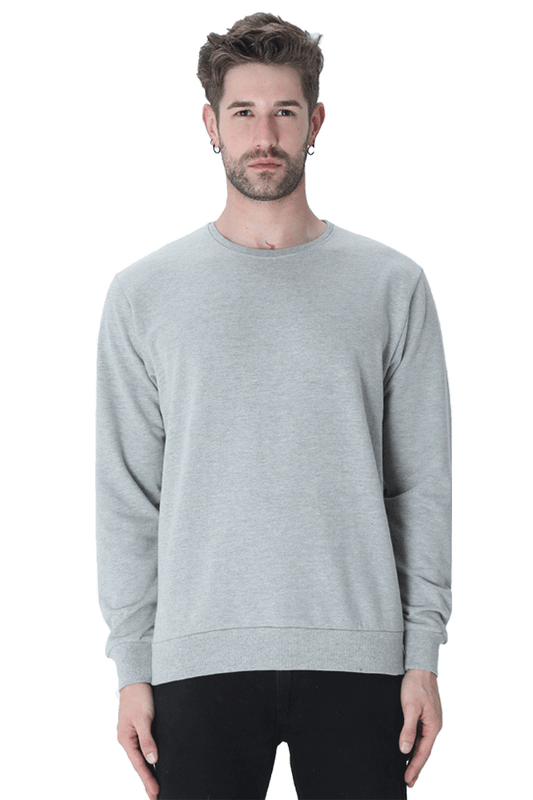 Men's Grey Mélange Sweatshirt