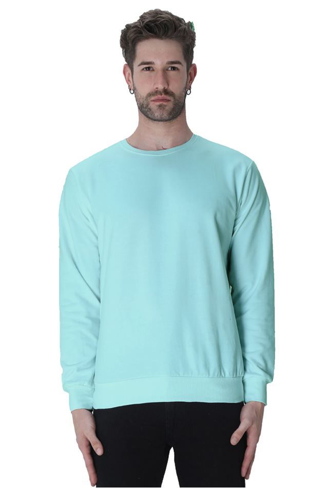 Men's Mint Blue Sweatshirt