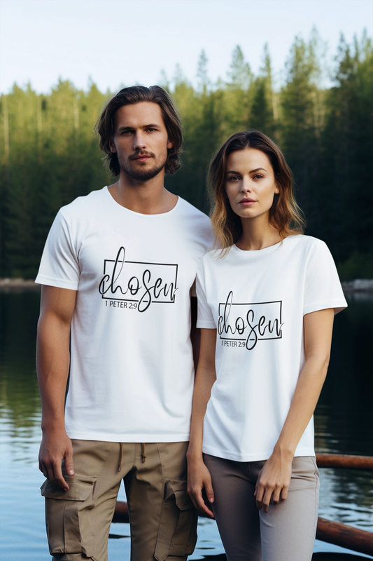 Chosen Men & Women Combo Round Neck Classic T-Shirt