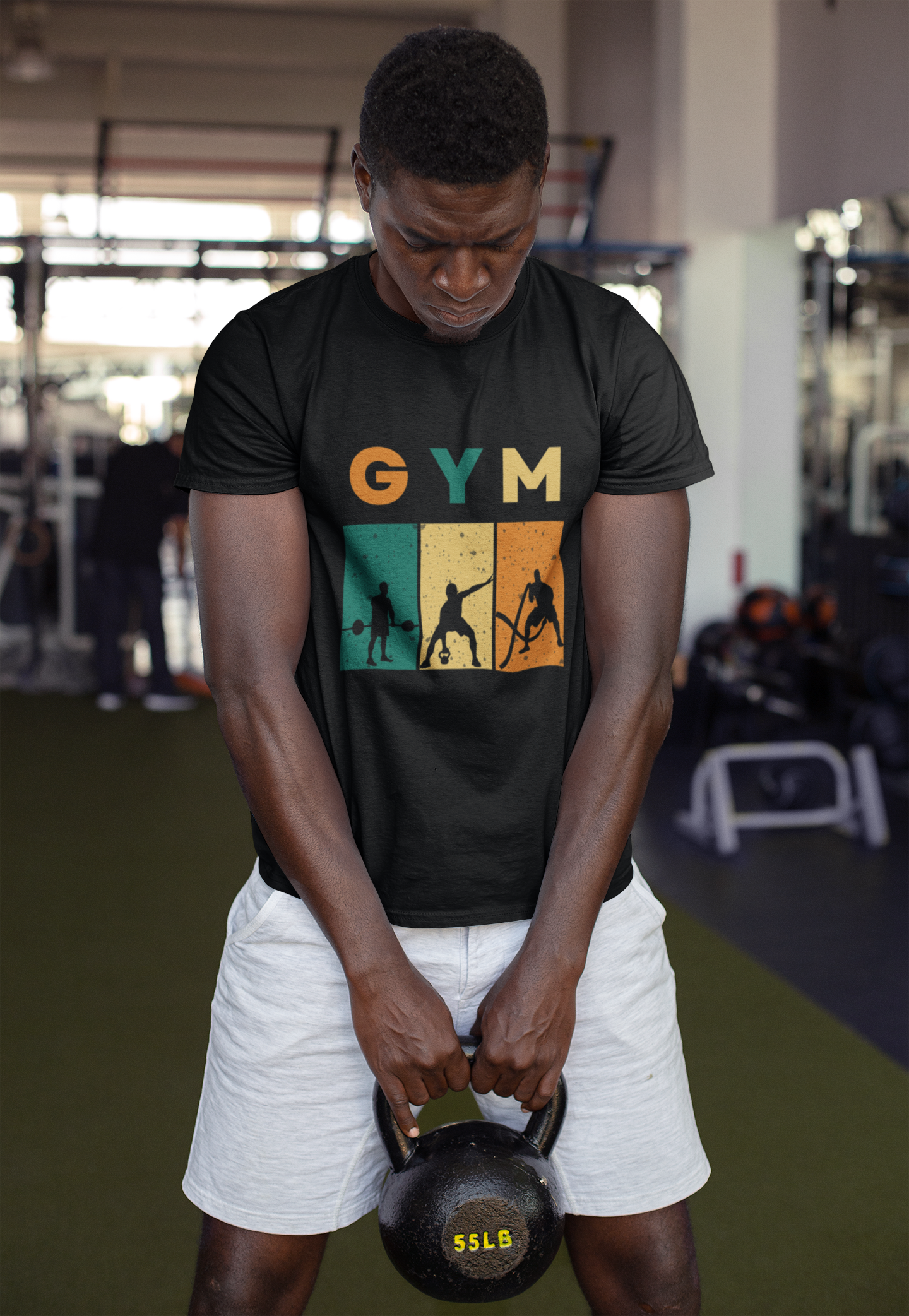 Gym - Men Round Neck Half Sleeve Classic