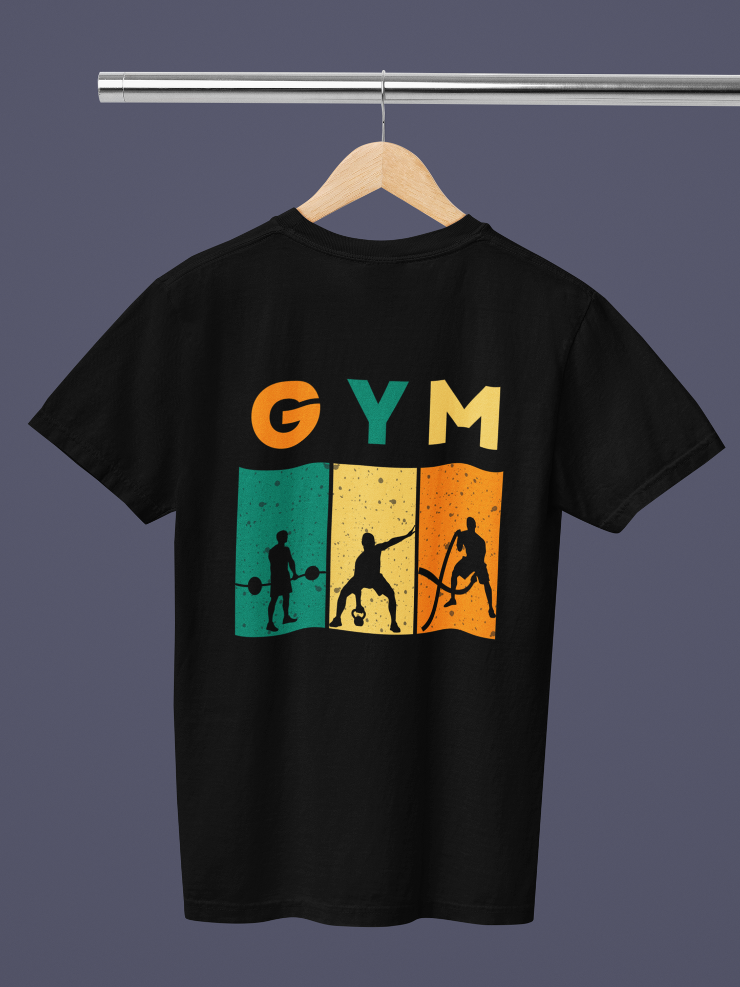 Gym - Men Round Neck Half Sleeve Classic