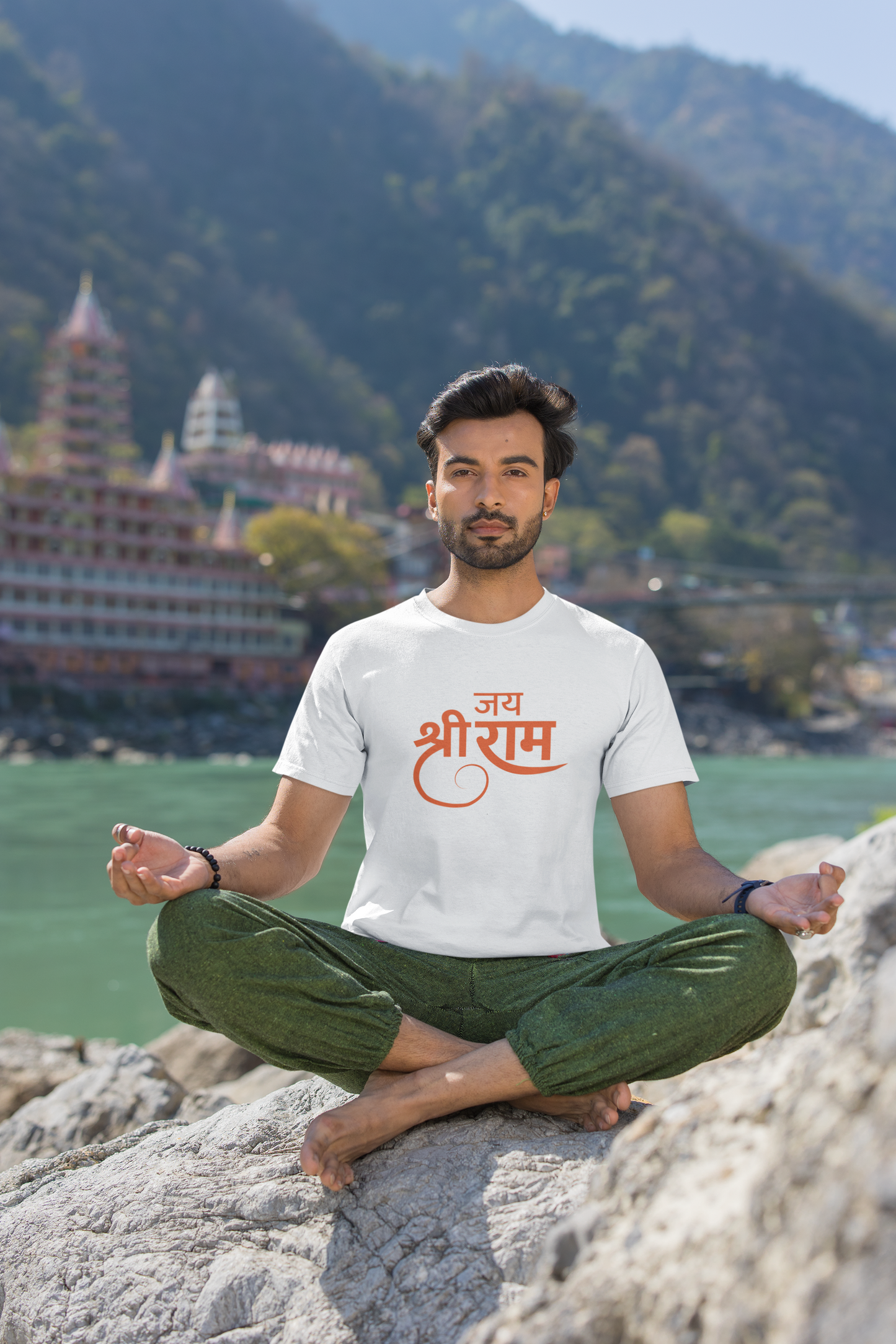 "Jai Shree Ram" Round Neck T-Shirt