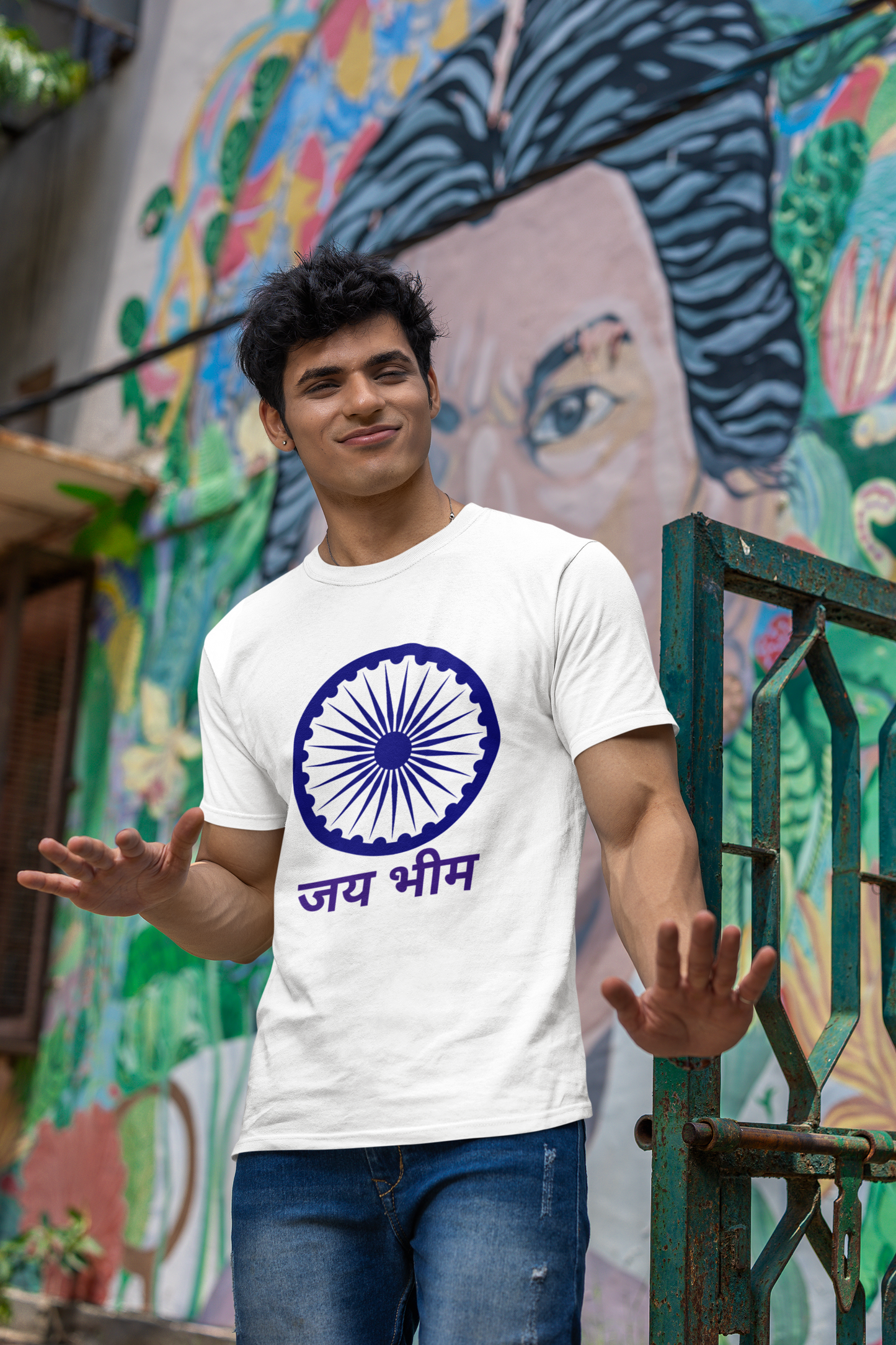 Men’s Jai Bhim Round Neck T-Shirt