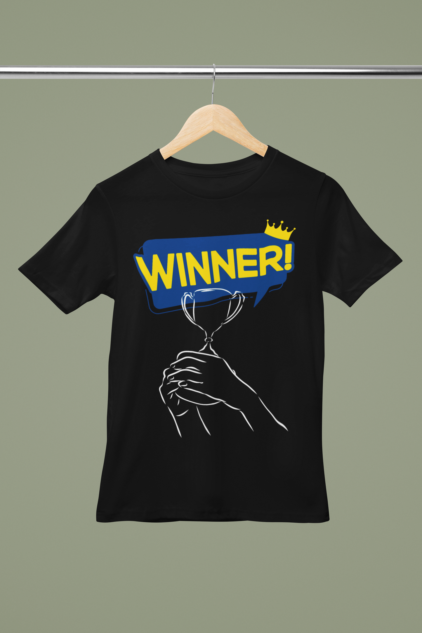 Kids Winners Printed T-Shirt