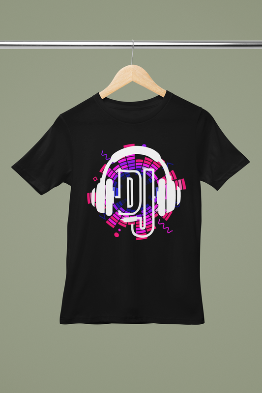 Kids DJ Printed T-Shirt