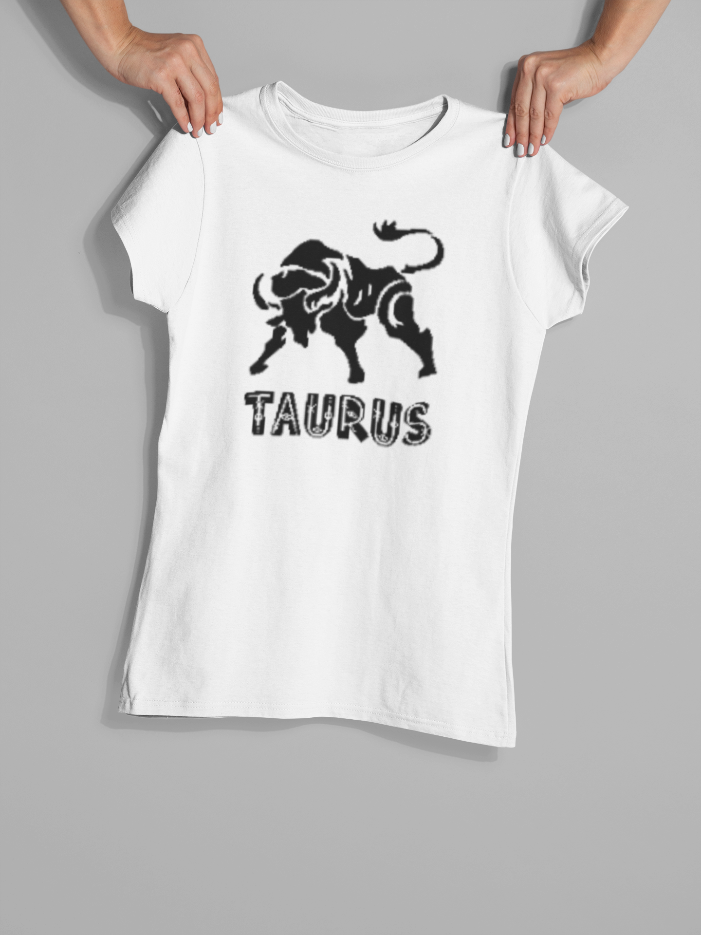 Women's Taurus Zodiac Sign Printed T-Shirt